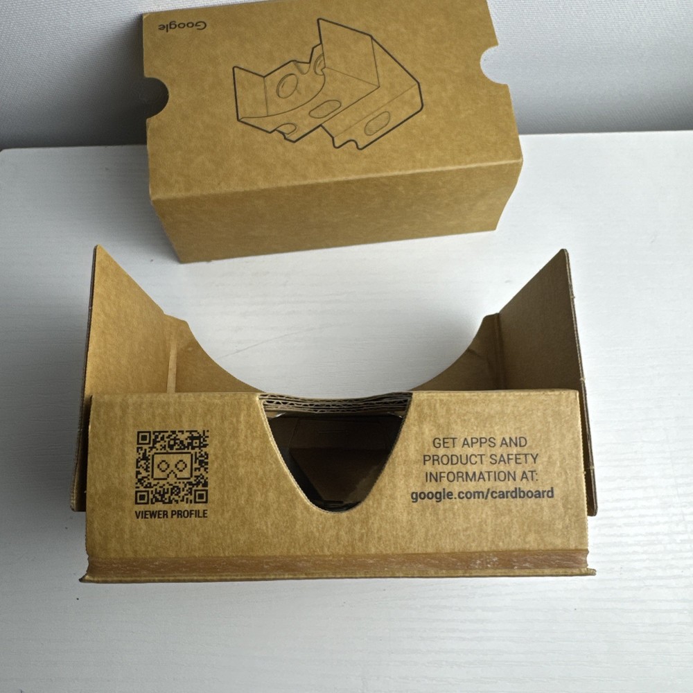 Google Cardboard: 3D VR Virtual Reality Headset Games Glasses