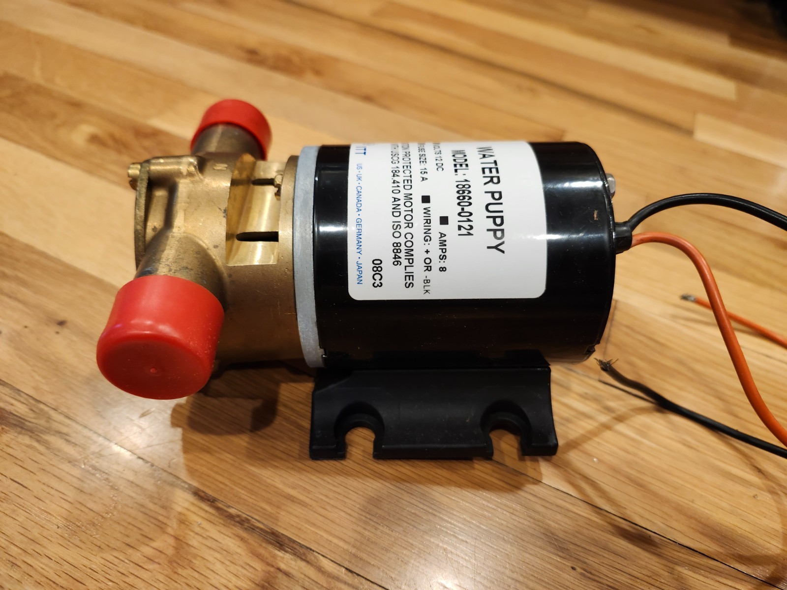 Jabsco Water Puppy Pump, 12v, 18660-0121, 6.3 GPM