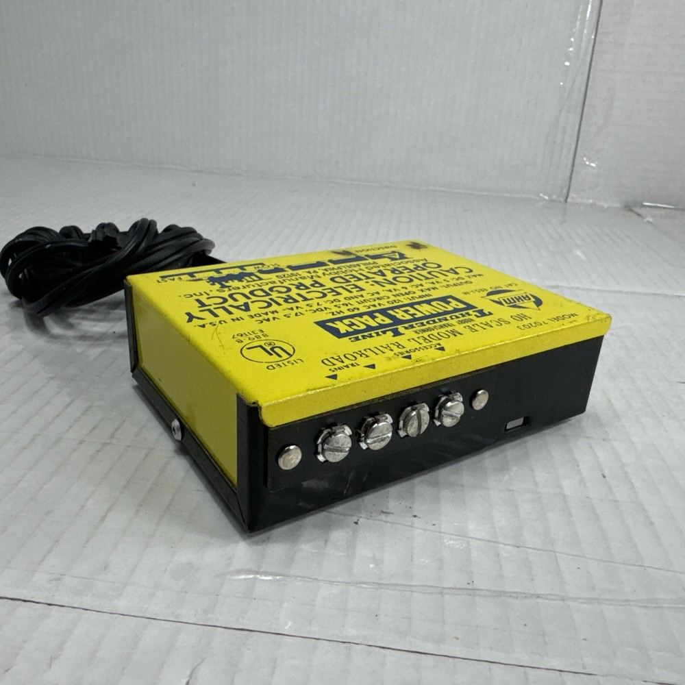 Ahm Thunder Line Ho/ N Scale Transformer, Power Pack For Train Set Layout