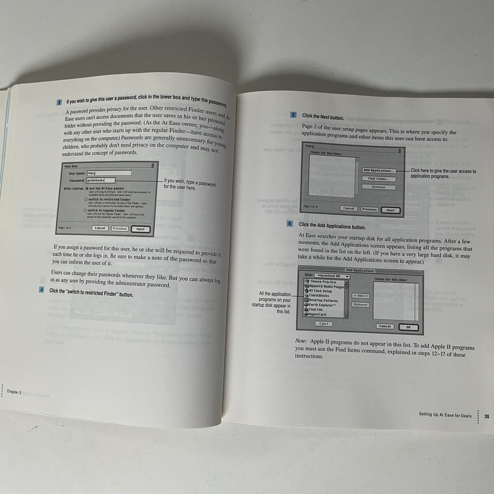 Apple Computer Inc. At Ease 3.0 Owner’s Guide Vintage Computing