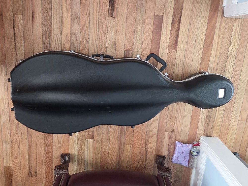 Bellafina ABS Cello Case with Wheels 3/4 Size