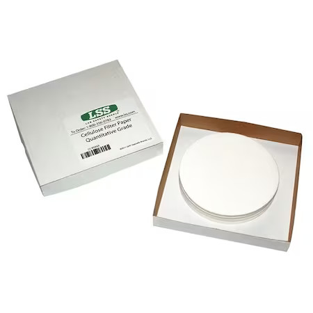 Labexact 12K937 Quantitative Filter Paper, 9.0Cm, Pk100