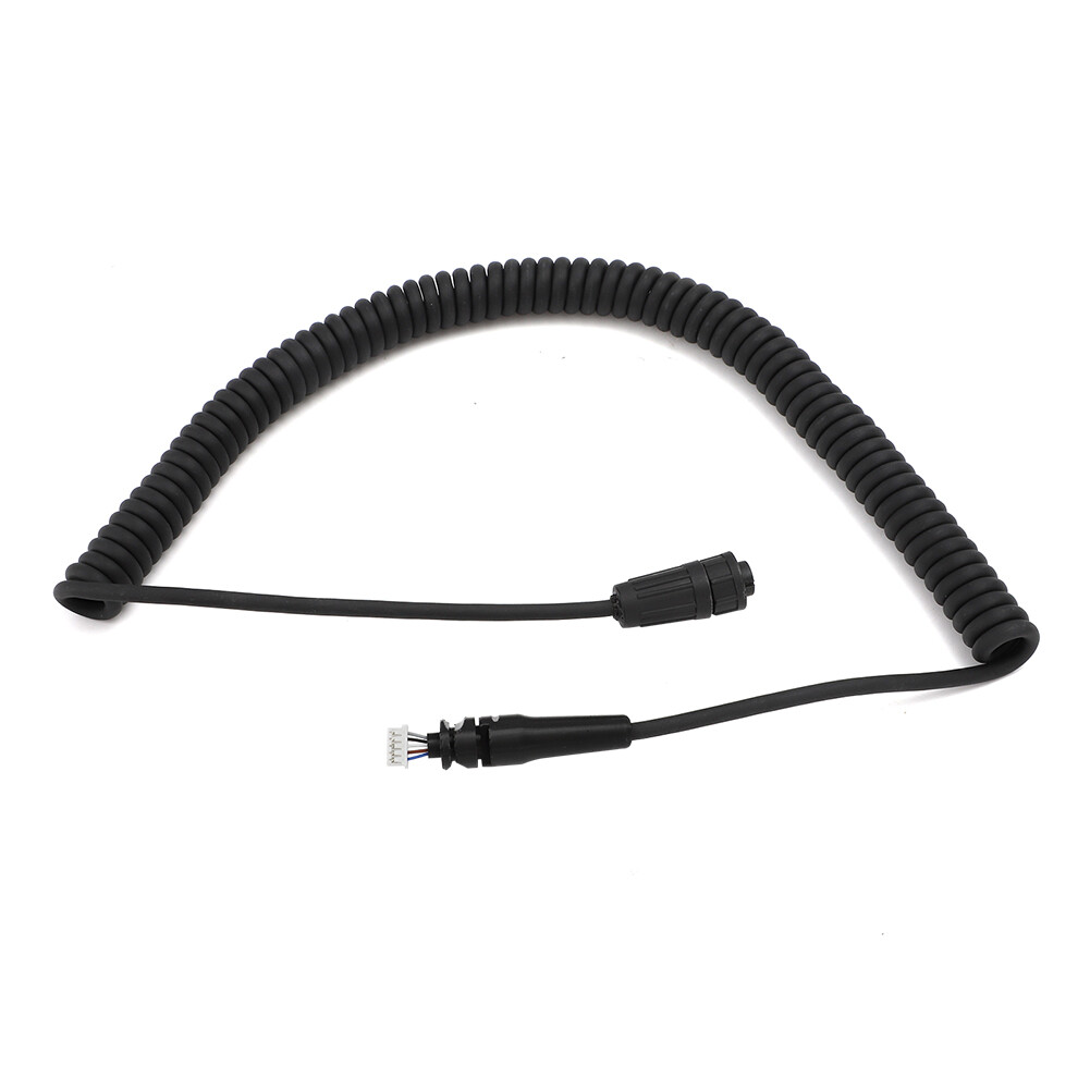R49060 For Raytheon/Raymarine Ray 215 VHF Radio Microphone Mic Cord Cable Coiled