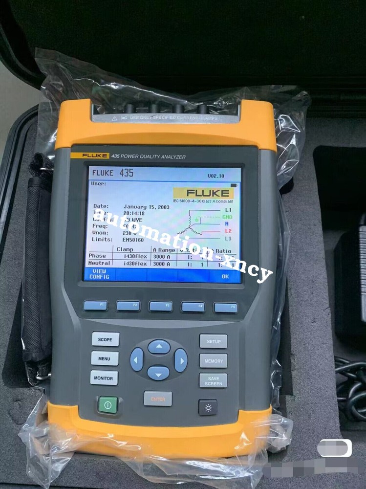 Fluke 435 Three Phase Power Quality Analyzer Meter