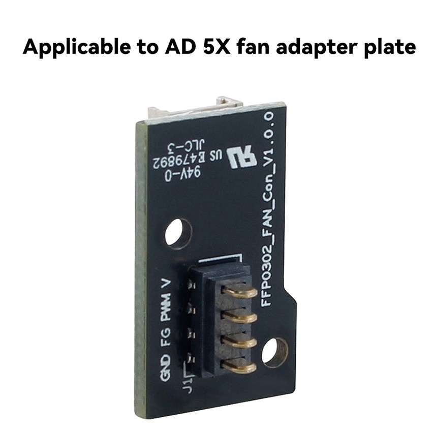 Hotend Cooling Fan Adapter Board for Flashforge AD5X Extruder 3D Printer