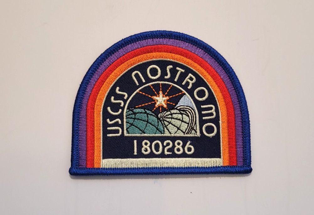 Nostromo Spaceship Patch Alien Franchise Embroidered Sci-Fi Patch