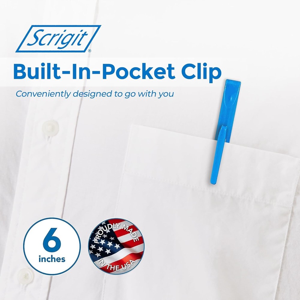 Scrigit Scraper No-Scratch Plastic Scraper Tool, 5 Pack - The Handy Multi-Use Sc