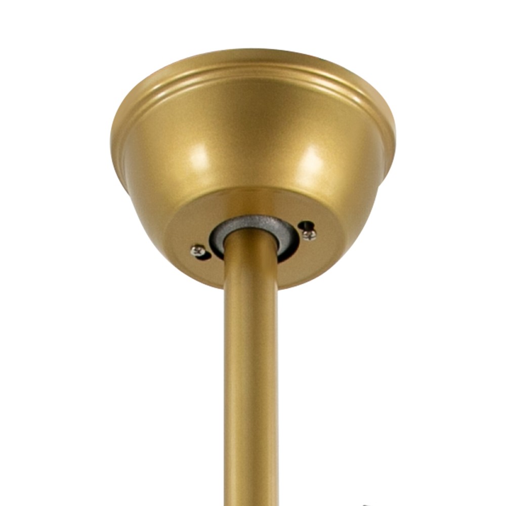 Timing 6 Wind Speed LED Ceiling Fan Light Remote Control Ceiling Mount Light
