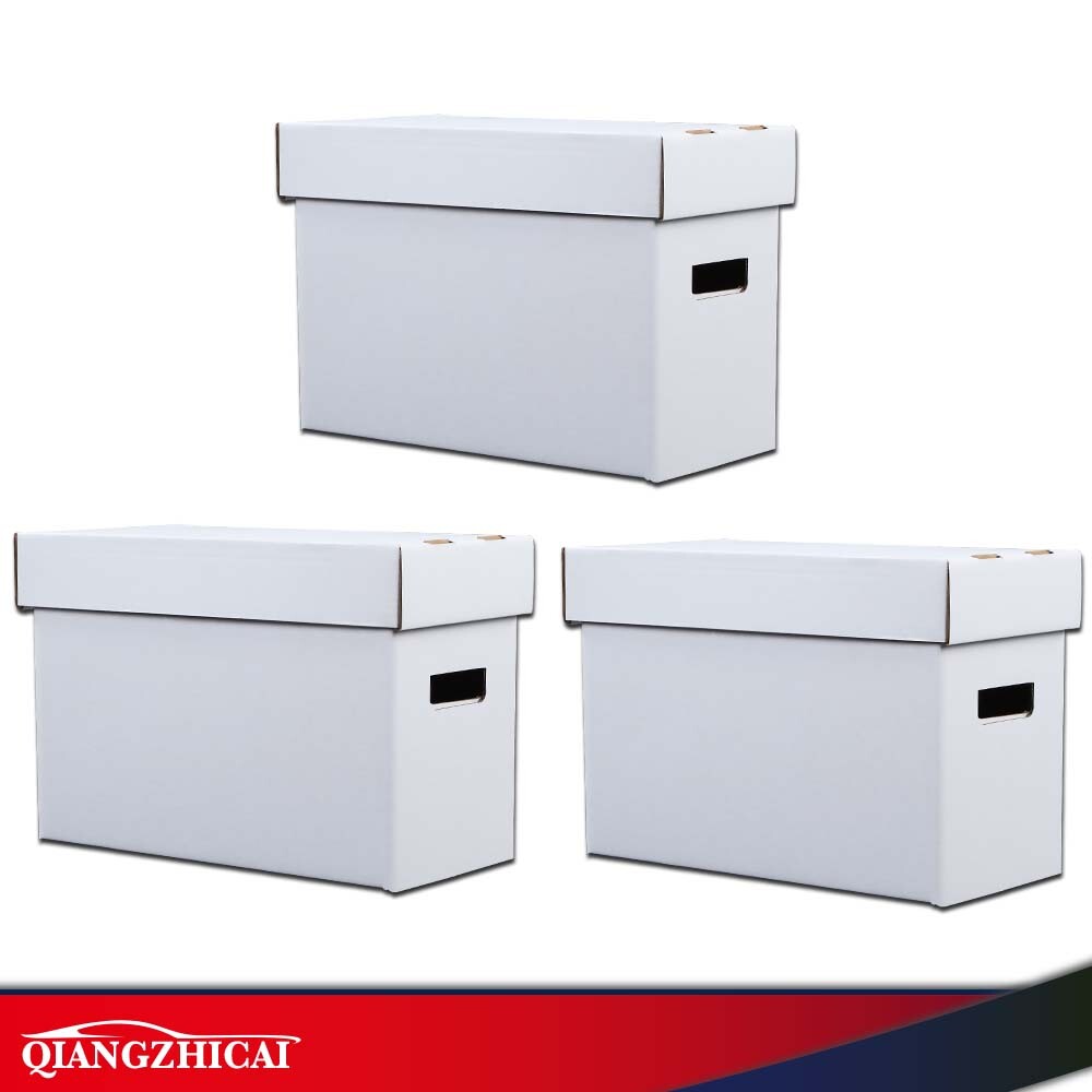 3Pcs Comic Books Storage Boxes Short Holds 150-175 Stackable Durable Archive NEW