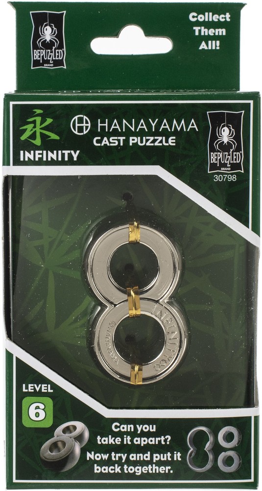 BePuzzled Hanayama Cast Puzzle-Infinity Level 6