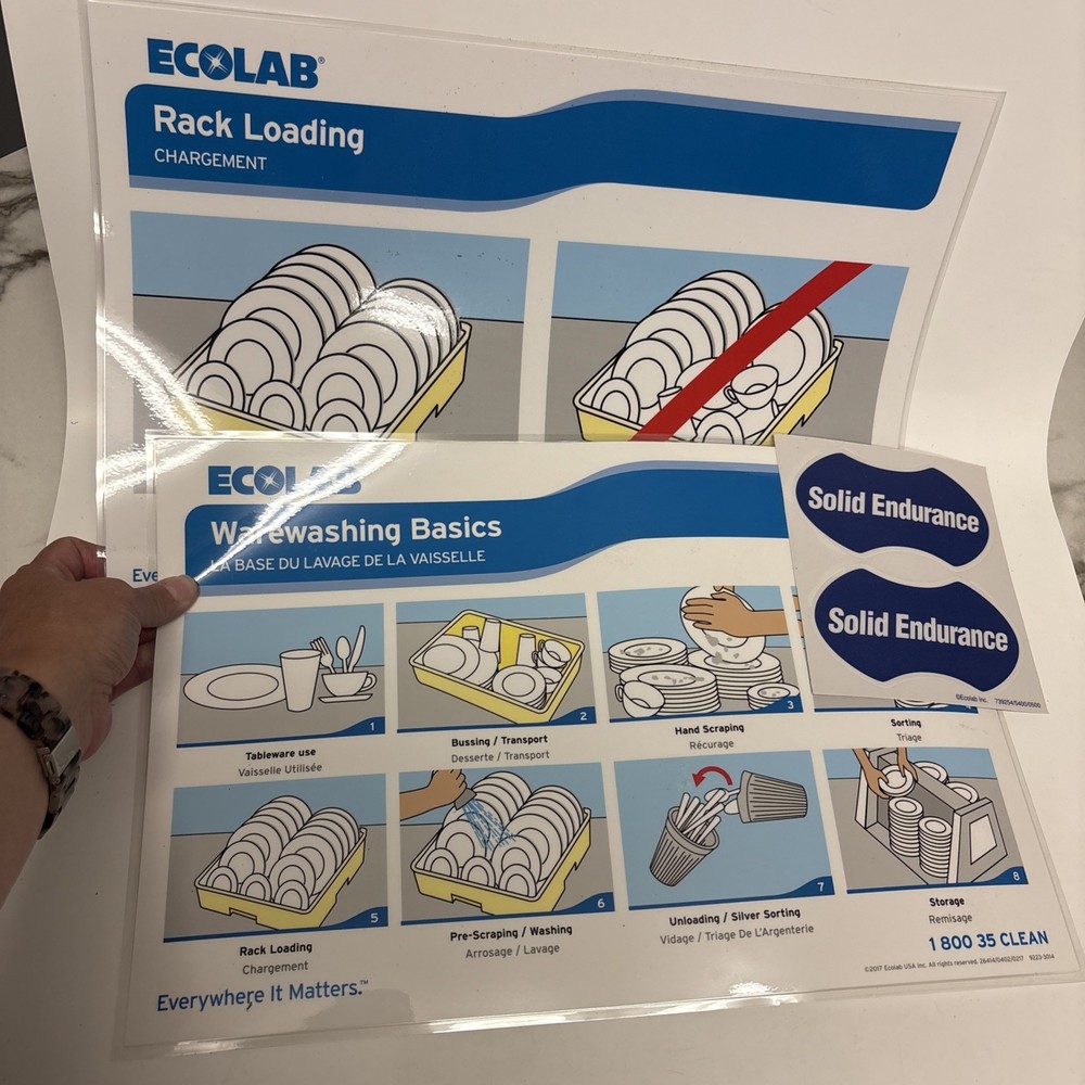 Ecolab 92231398 GeoSystem 9000 Solid Fusion Dishwasher Rinse Additive Machine