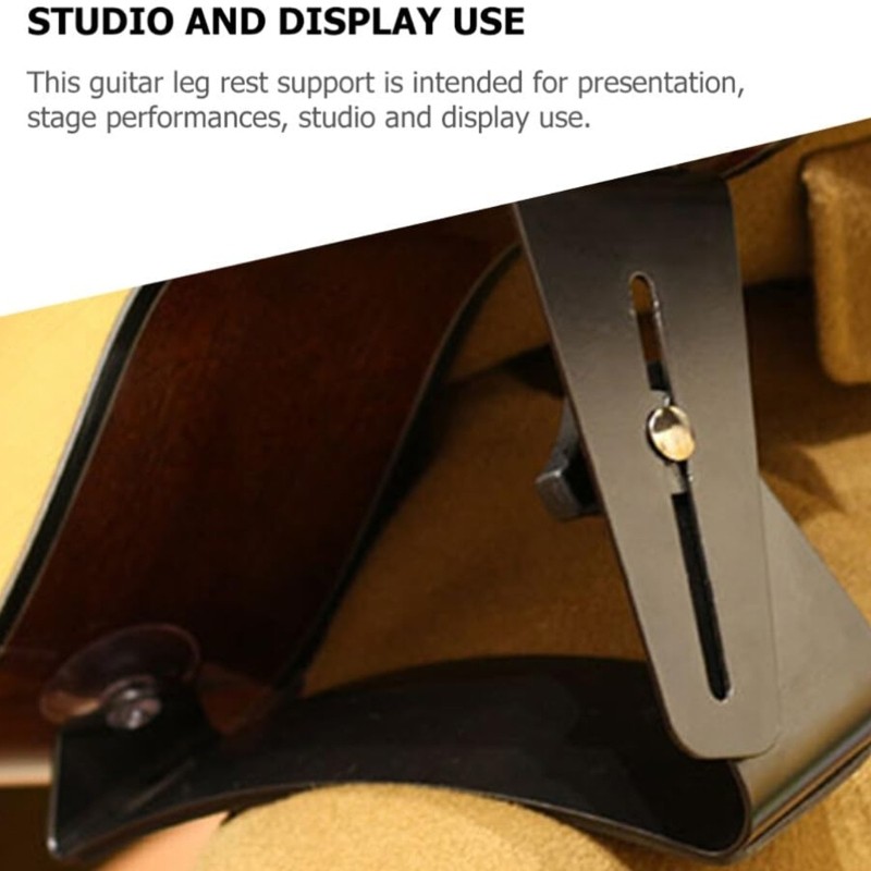 Comfort Classical Guitar Support System with Cushion Positioning and Secure Base