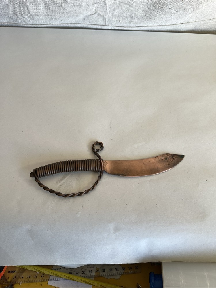 Vintage Handmade Copper Knife