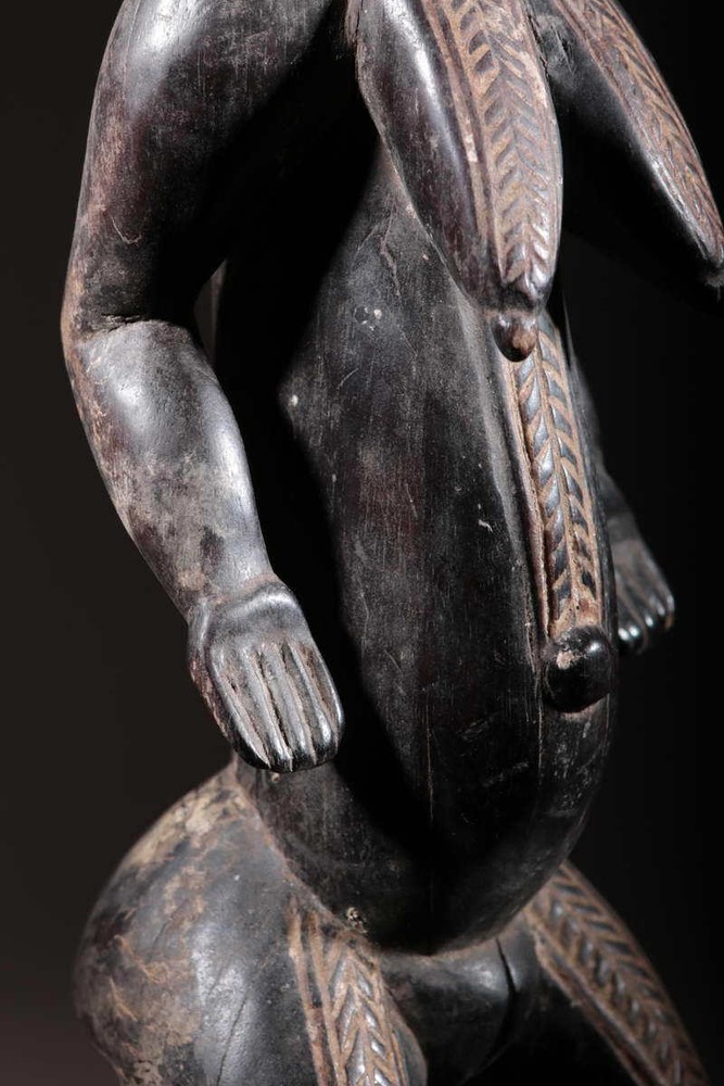 Art African Statue Dan 1176