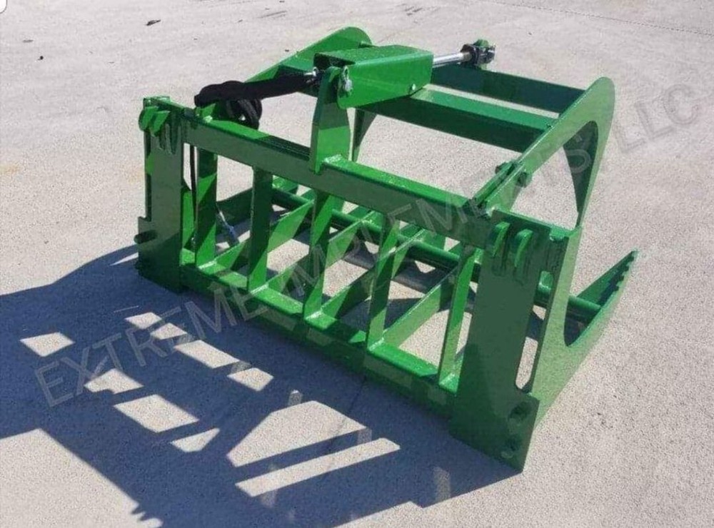 48" Root Rake Grapple Fits John Deere Compact Tractor Loader MODELS 100-500