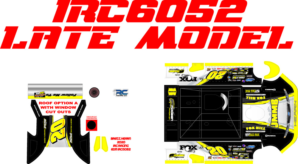 1RC LATE MODEL 1RC6052  WRAP BRETT HEARN 2020 THEME
