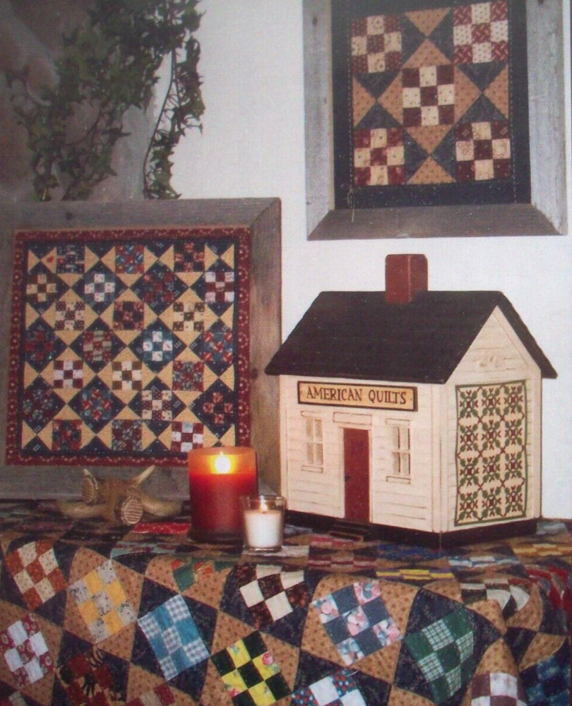 Scrappy Nine using Double stitch pieced quilt pattern *G