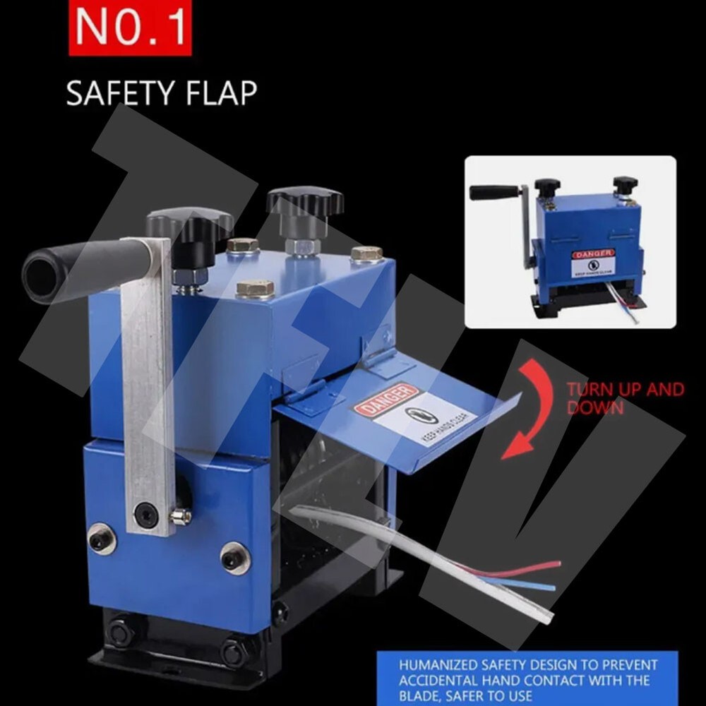 automatic copper machine cable cutting machine for waste line recycling machine