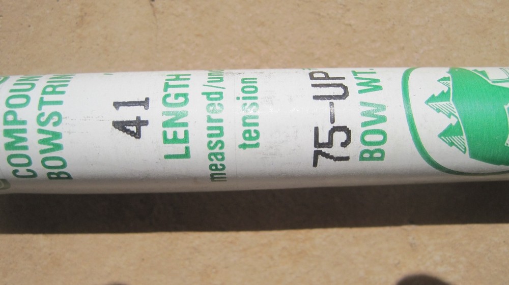 Original Bear Archery Compound Bow Replacement String 41L 75-UP WT NEW