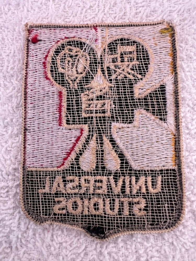 Universal Studios Patch 2 5/8" x 3 5/8" Vintage