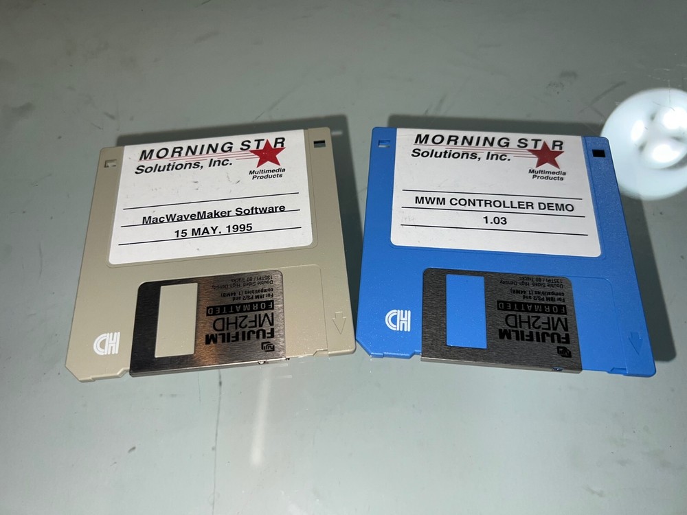 Morning Star Solutions Inc. MacWaveMaker Software Floppies