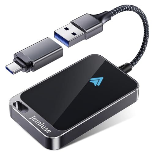 Jemluse Android Auto Wireless Adapter Factory Wired Android Auto Dongle - Black