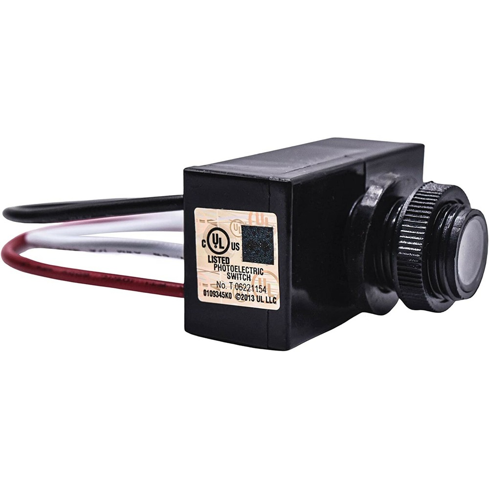 Photocell Thermal Type Light Sensor Dusk to Dawn Wire-in Switch Control