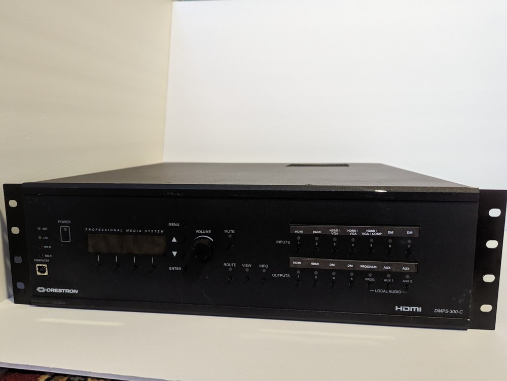 Crestron DMPS-300-C HDMI Rack Mount Pro Digital Media Presentation System