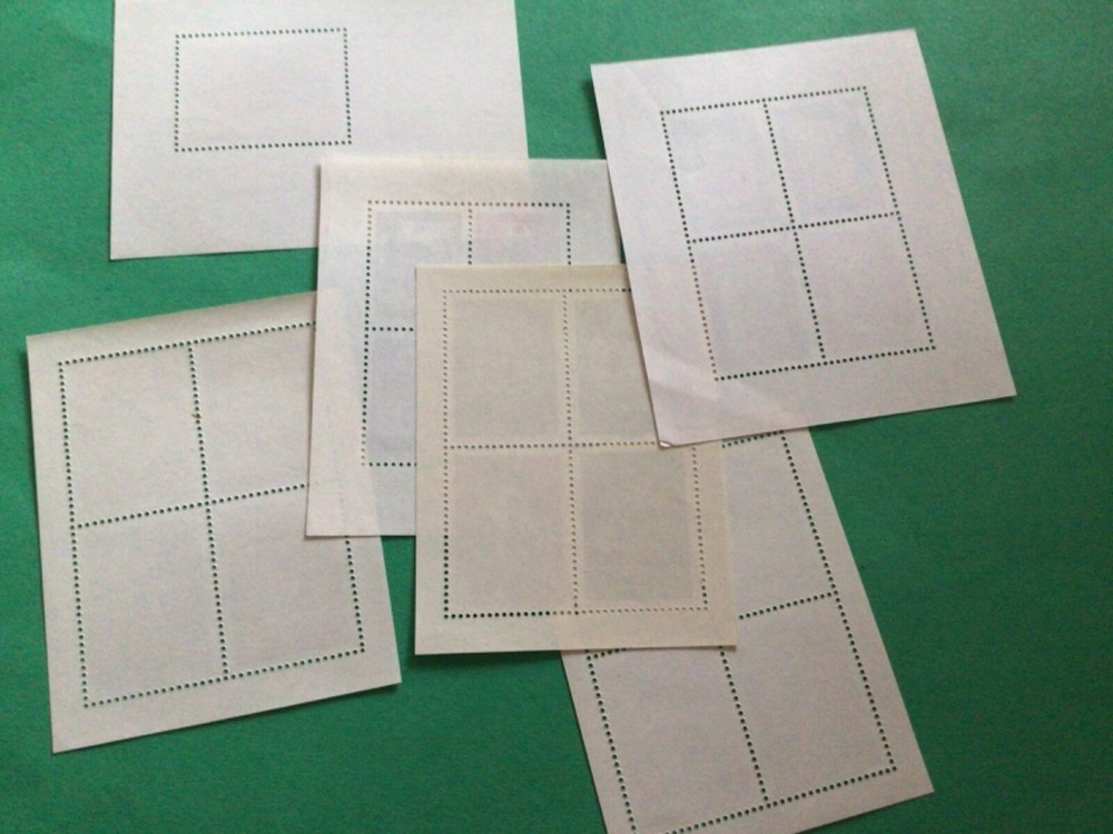 Hungary 6 stamp sheets A20249