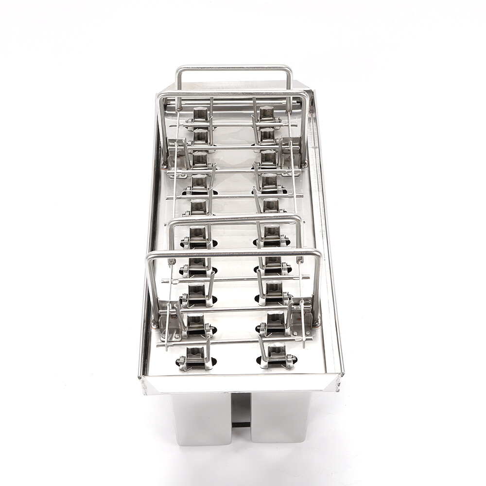 Ice Cream Stick Mold 20pcs Mold Cup Stainless Steel Popsicle Mold Commercial