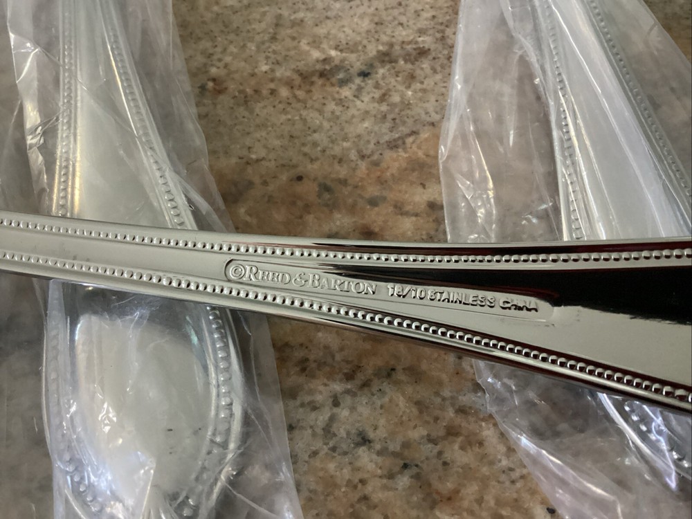 CONCANNON Reed & Barton 5 Piece Serving Set Stainless Flatware 18/10 Unused