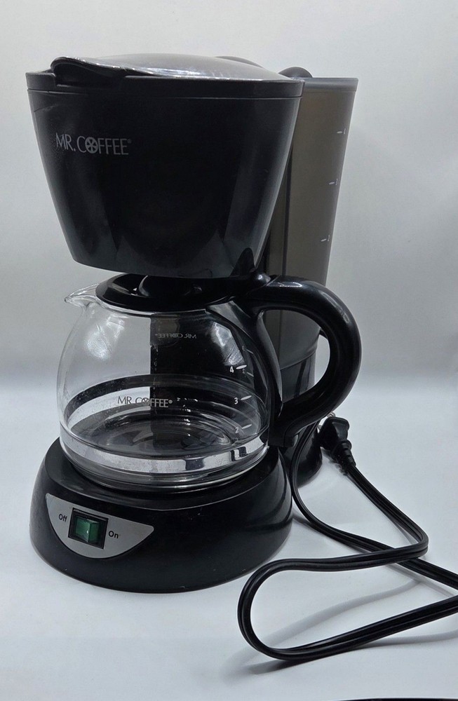 Mr. Coffee Switch 4-Cup Drip Coffee Maker Model #SP3 Cleaned & Tested