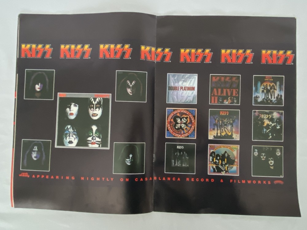 Vtg 1979 KISS Tour Program Dynasty Era Concert Book Aucoin Casablanca Rock Band