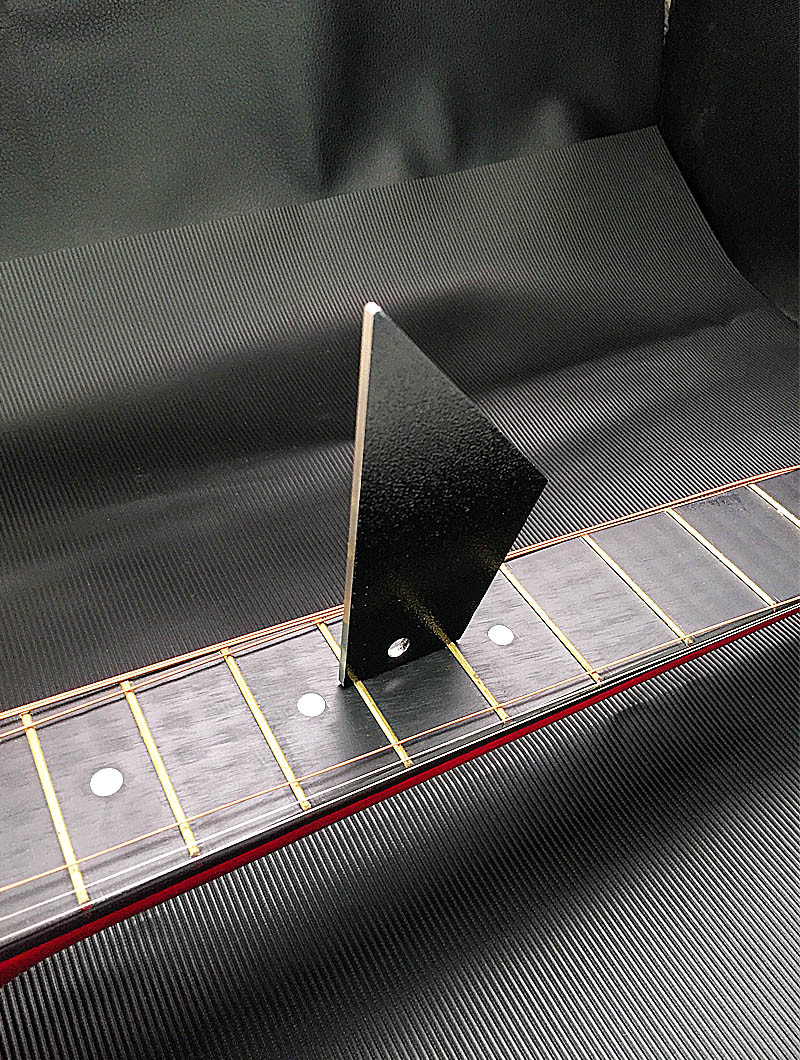 Professional Stainless Steel Guitar Fret Rocker Leveling Luthier Tool