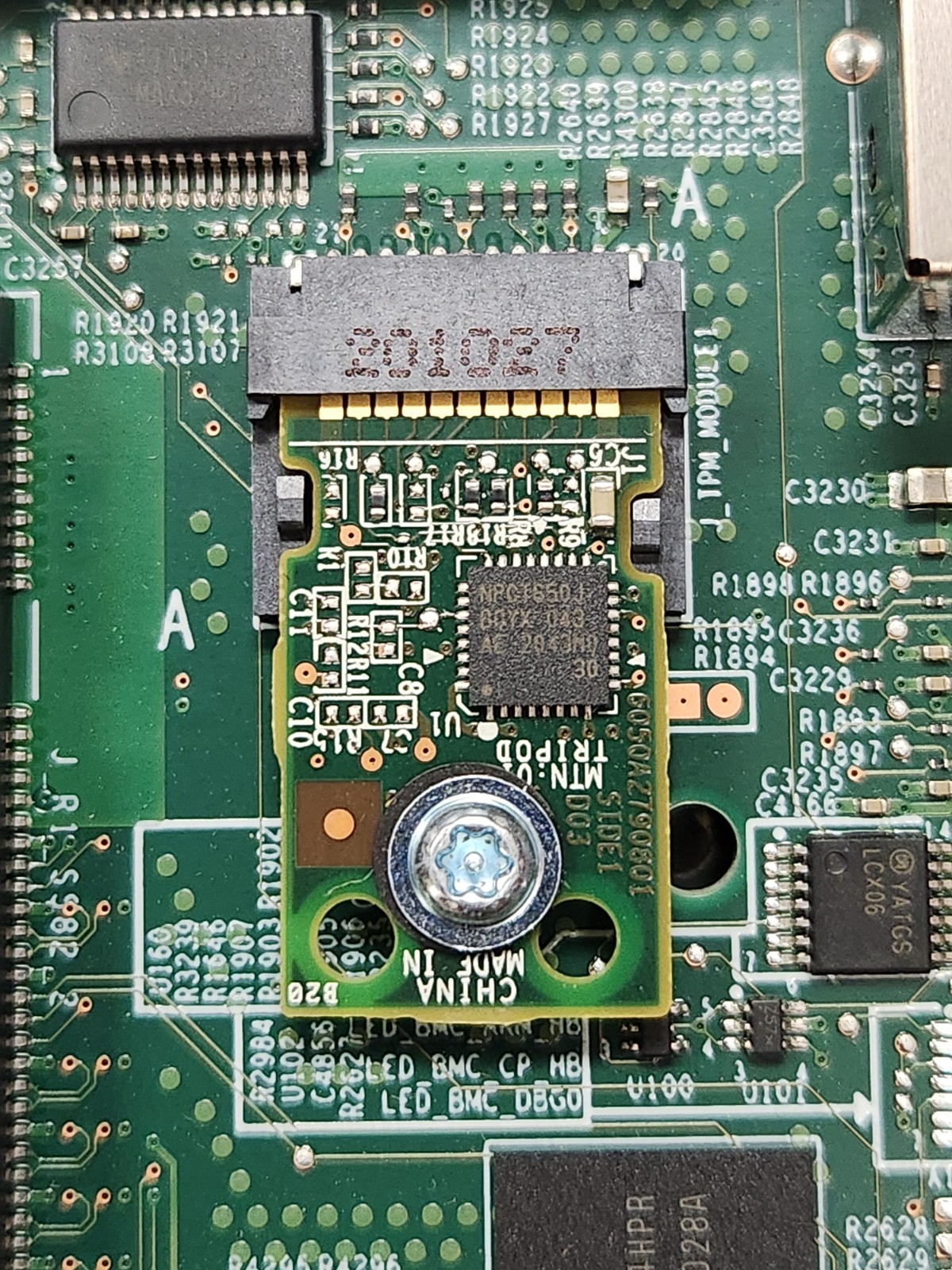 New Dell PowerEdge 14th Gen R640 R740 Trusted Platform Module TPM 2.0 FMYG3