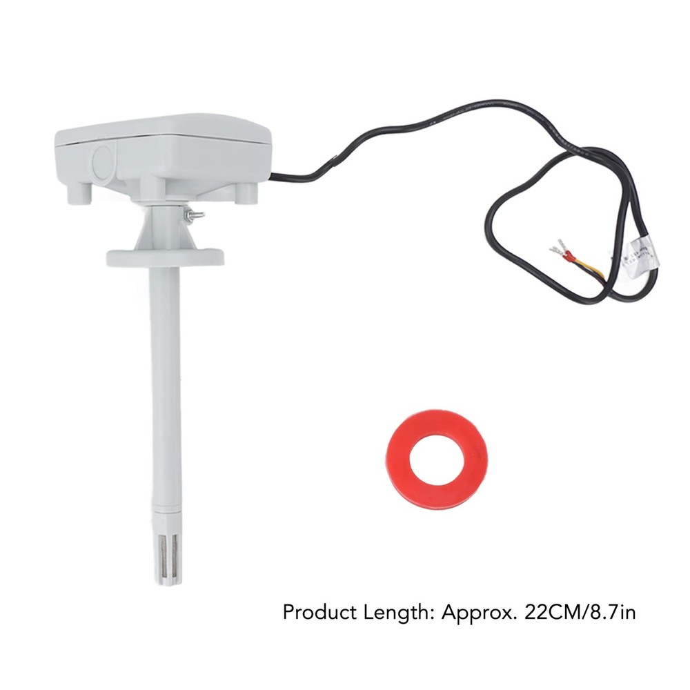 Temperature Humidity Transmitter Sensor, RS485 Modbus Wall Mounted, Analog...