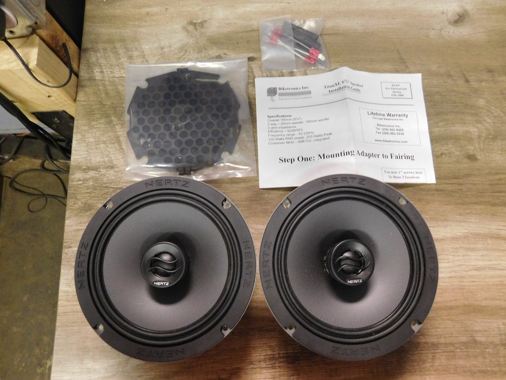 Biketronics Titan XL 6.5 Speaker Set