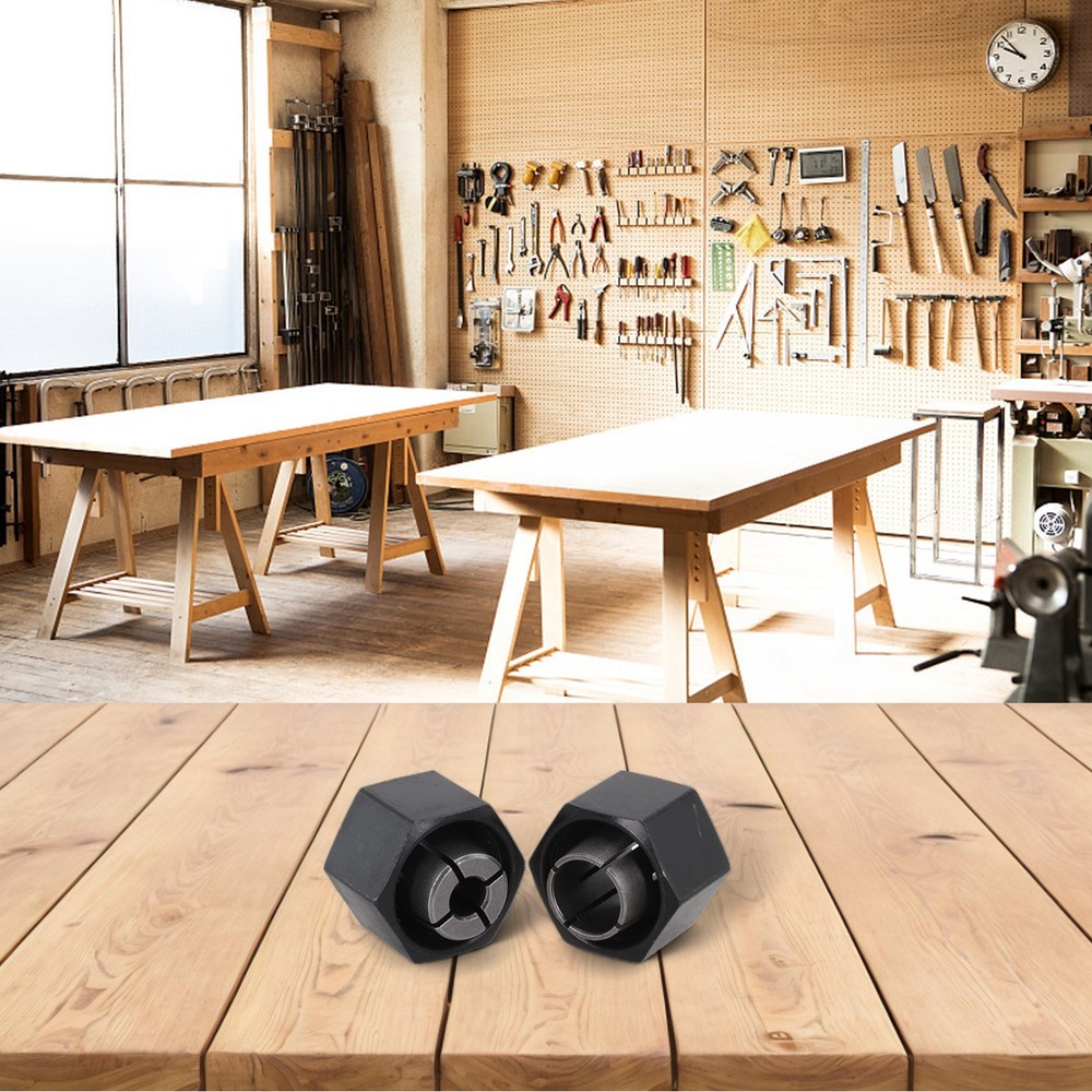 Quality Replacement Router Collets in a Pack of Two Size Options Available