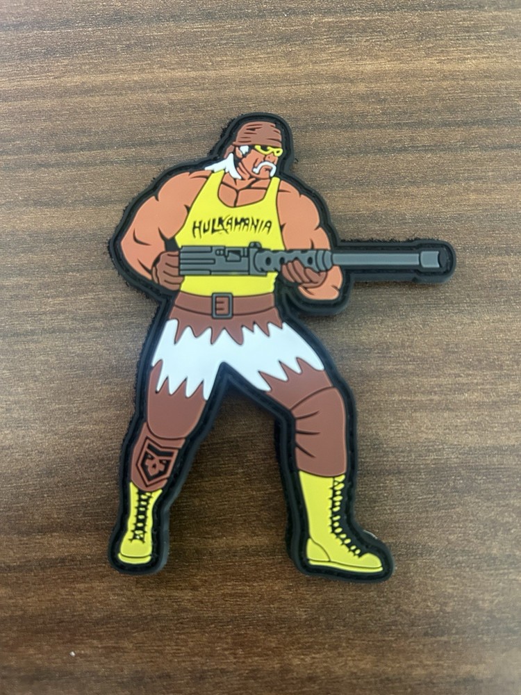 Hulk Hogan M2 Patch  Patchops Discontinued PVC