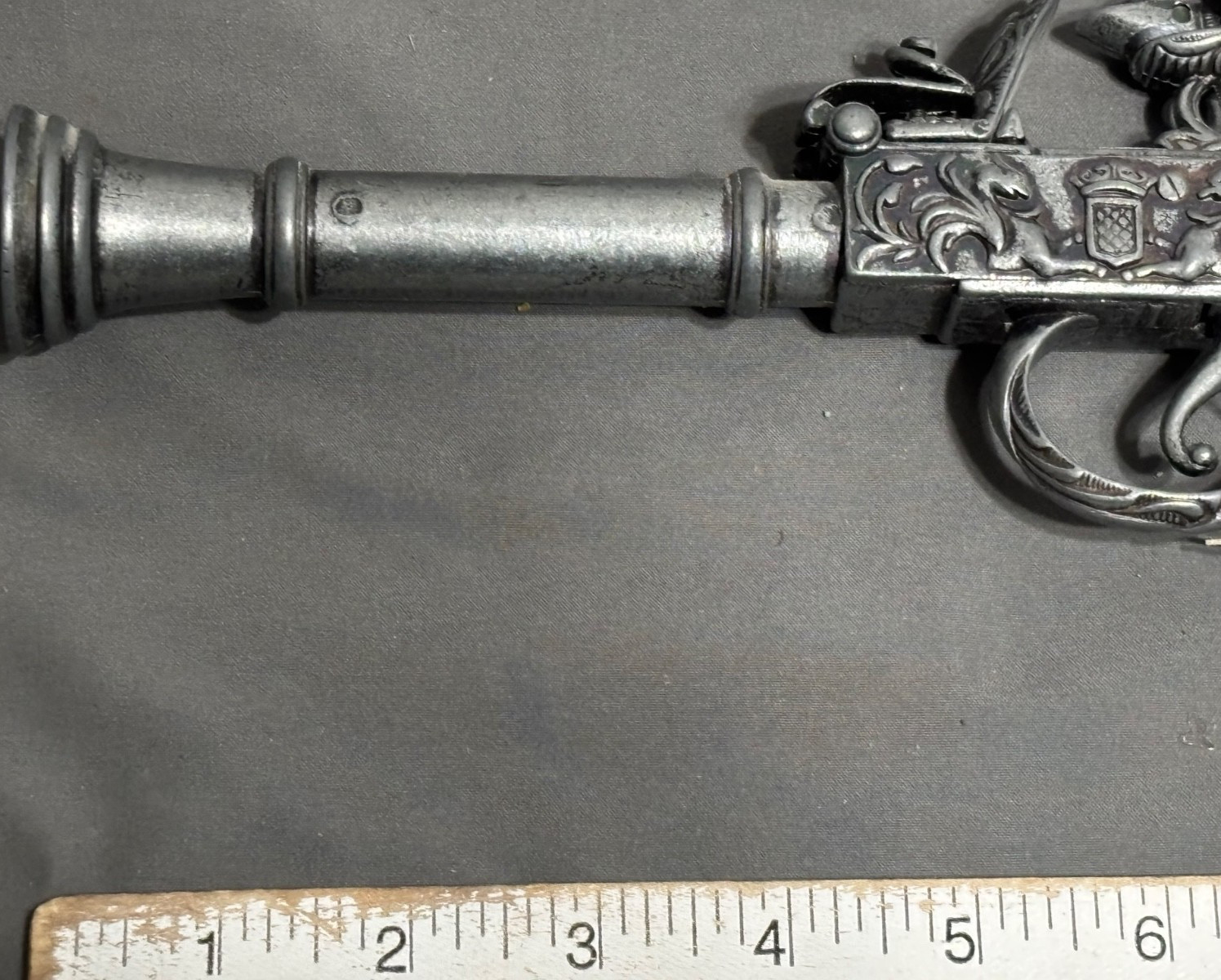 Vtg non firing 1700s 18th Century FLINTLOCK PISTOL Movie Prop COSPLAY PIRATE