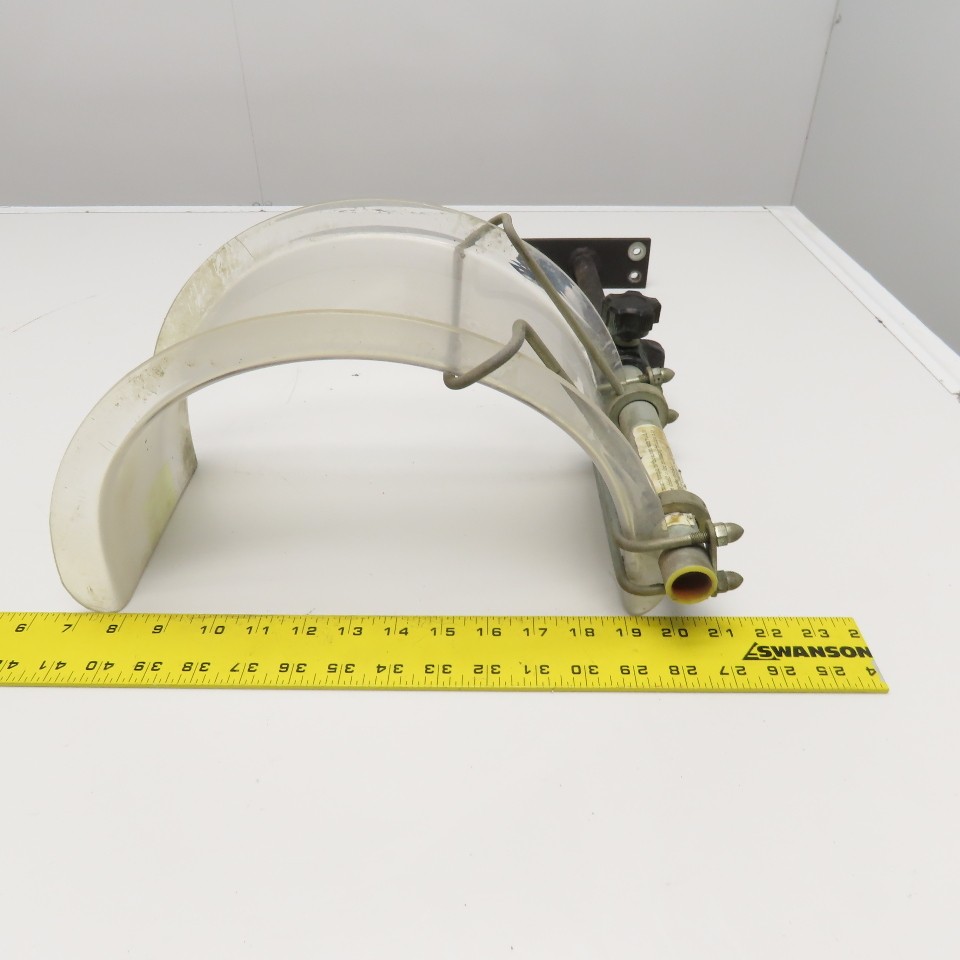 Lexan Lathe Chip Guard 10" Chuck 6" Wide W/ Mount