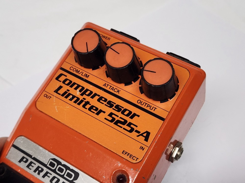 DOD Performer 525-A Compressor Limiter Guitar Effects Pedal