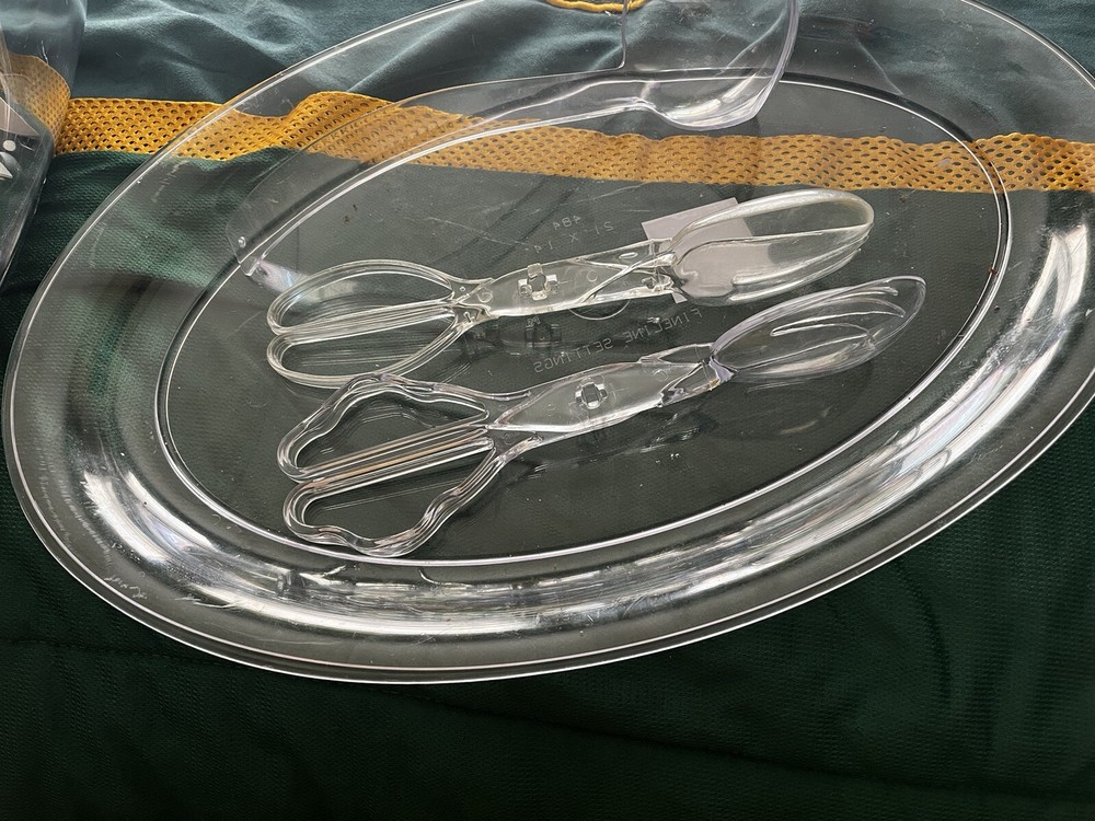 Wedding Serving Set And 50 Steak Knives