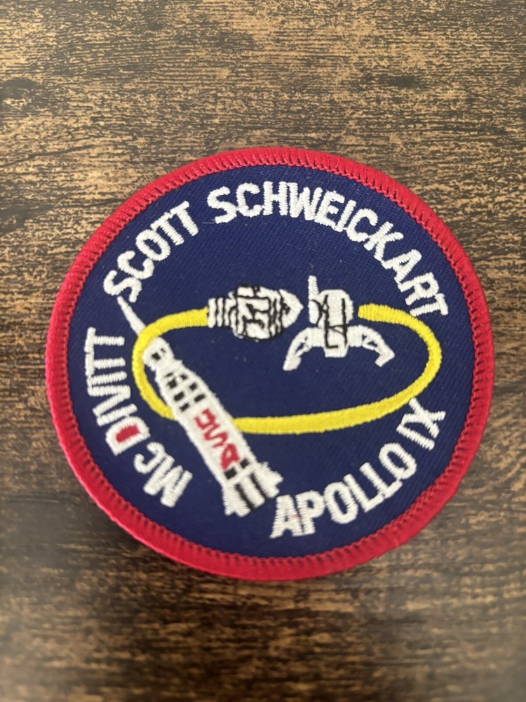 PATCH USAF NASA APOLLO 9 McDVITT SCOTT SCHWEICKART