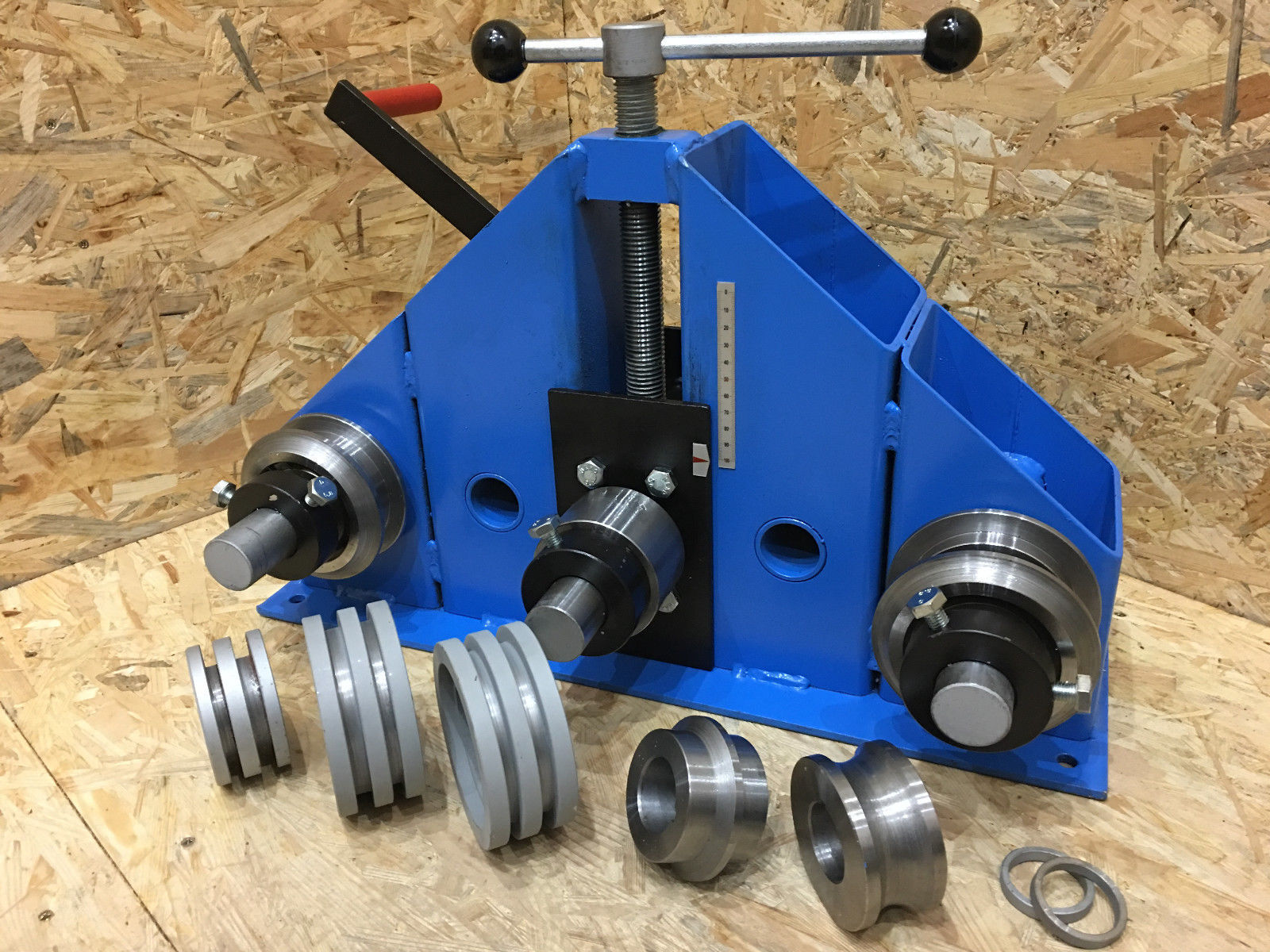 Heavy Duty Roller Bender / RING ROLLER - Flat Bar, Tube, Pipe, Box - RR-MAX+