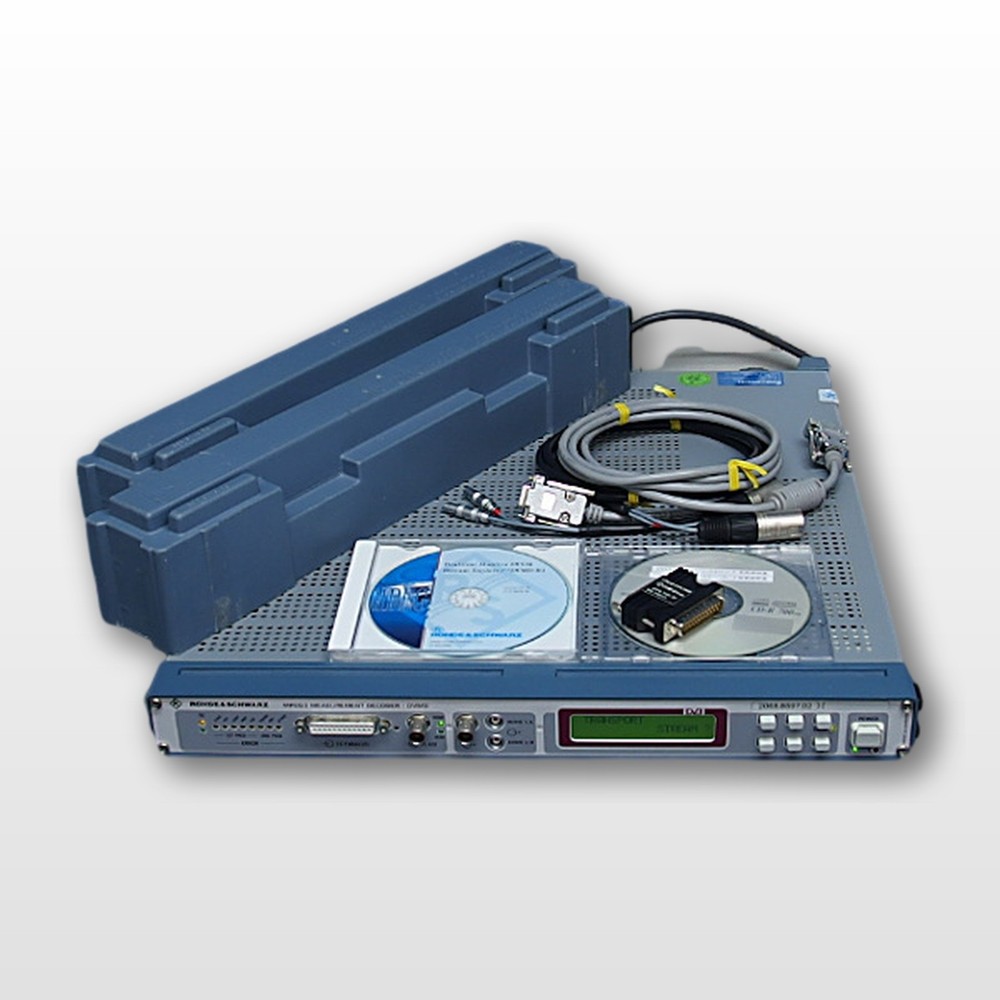 Rohde & Schwarz R&S DVMD MPEG-2 Measurement Decoder Used Tested