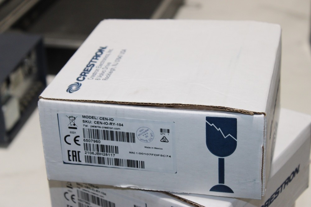 NEW Crestron CEN-IO-RY-104 Ethernet Control Module