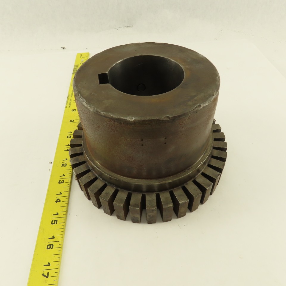 100T Flexible Grid Coupling Hub 2-7/8" Keyed Bore
