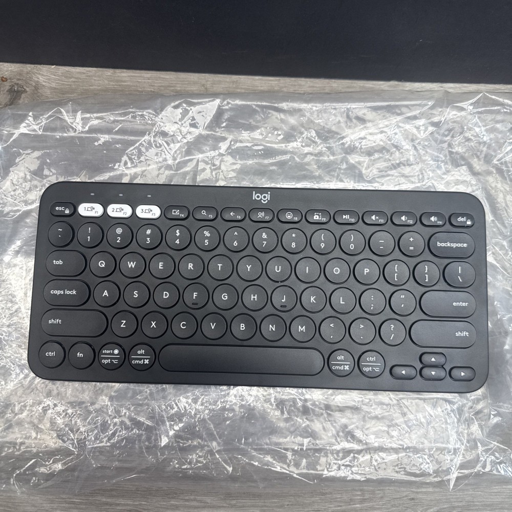 Logitech Pebble 2 Bluetooth Wireless Keyboard and Mouse Tonal Graphite K380s