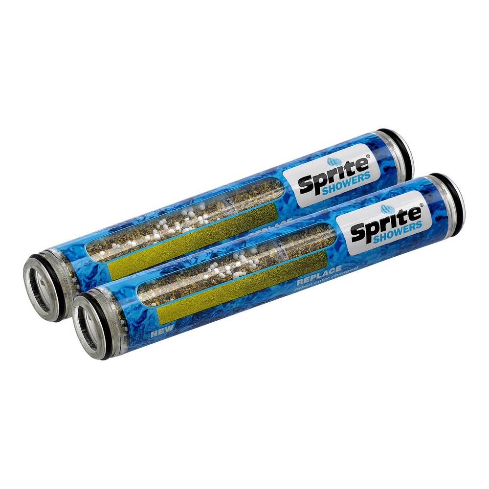 Sprite HHC-2 Hand Held Replacement Shower Filter Cartridge, 2-Pack, Blue